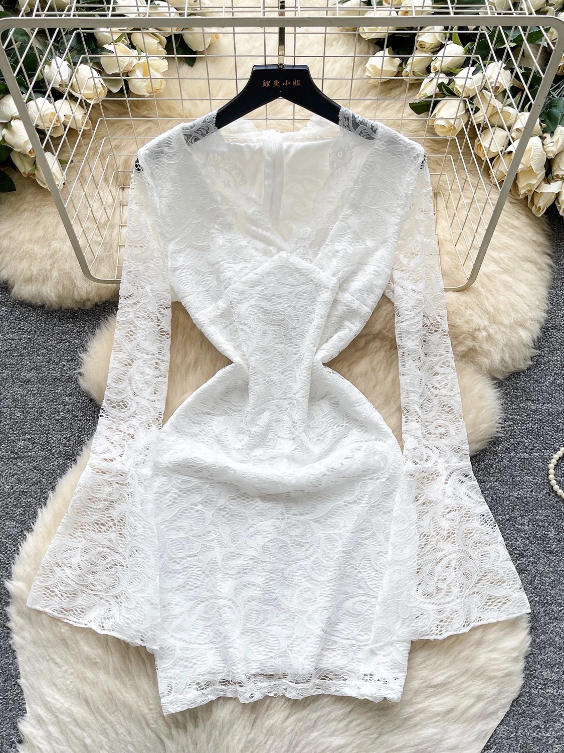 Here for the thrill lace dress CBC1407 images